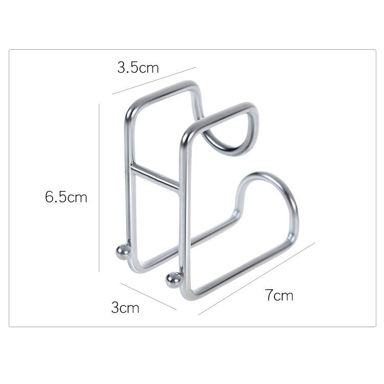 Móc Treo Chậu Dán Tường Inox Treo Dao Thớt Đa Năng H087