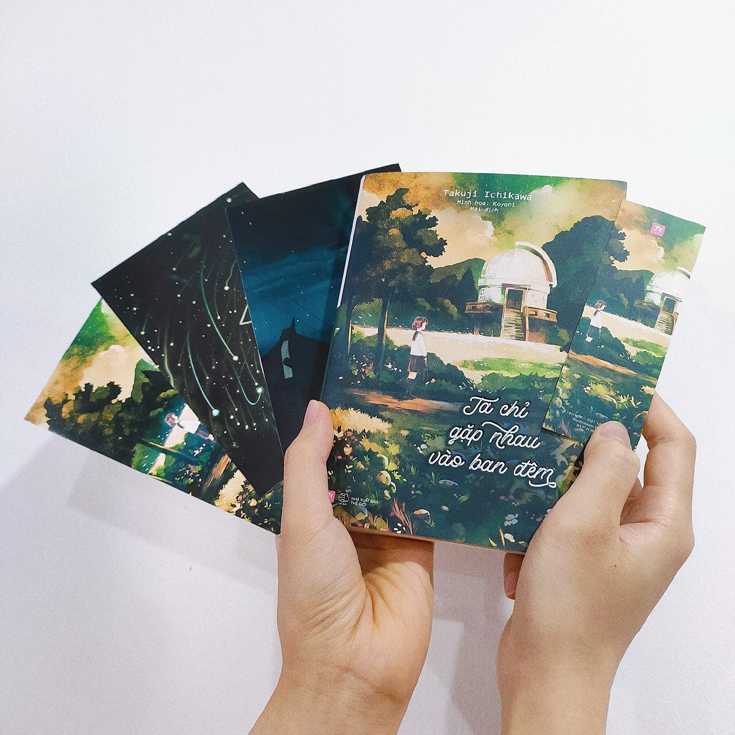 Ta Chỉ Gặp Nhau Vào Ban Đêm - Tặng Kèm 1 Bookmark + 03 Postcard (10x15 cm)