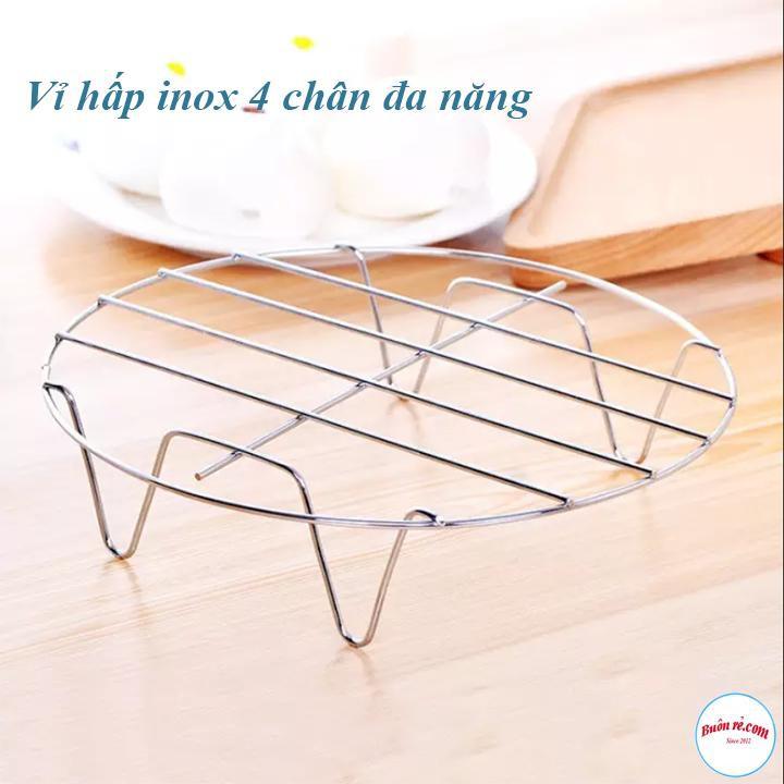 Vỉ Hấp Inox 4 Chân Đa Năng 00436