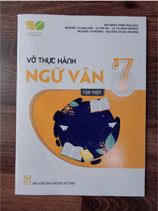 Sách - Combo Vở thực hành Ngữ văn lớp 7 tập 1+2 (Kết nối tri thức với cuộc sống)