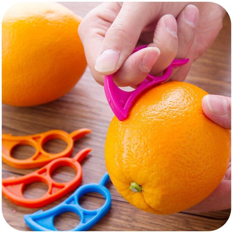 2pcs Lemon Orange Peeler Easy Opener Kitchen Tools Helper Fruit Tool