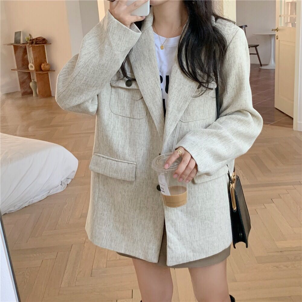 Áo Vest Blazer Nữ cao cấp Phong cách ulzzang - Hàng dày dặn, siêu đẹp