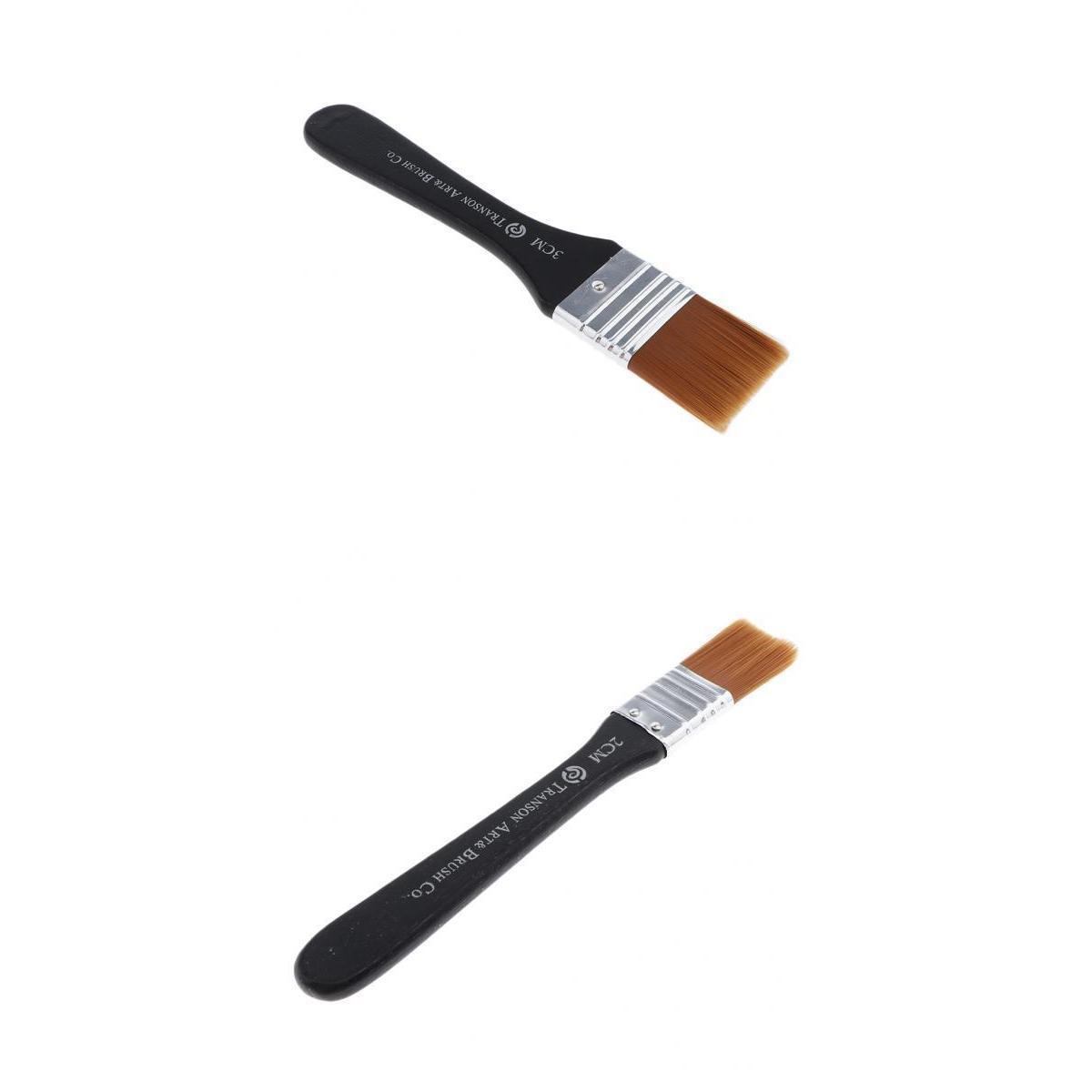 2pcs Watercolor Drawing Brush Oil Painting Brush Students Painting Brush Kid Birthday Gift