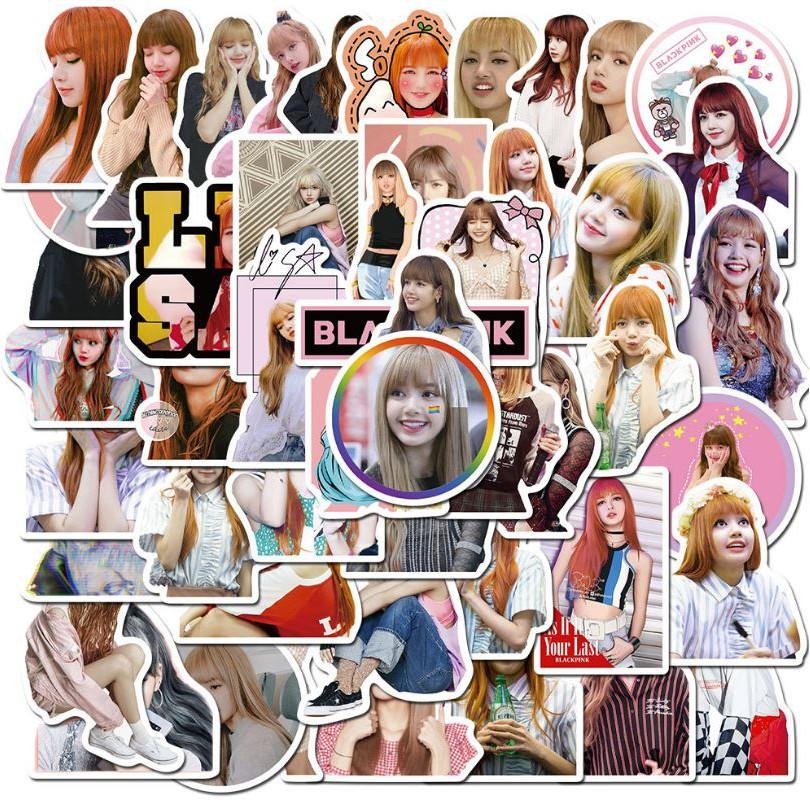 Sticker dán cao cấp nhóm nhạc Black Pink Cực COOL ms#184