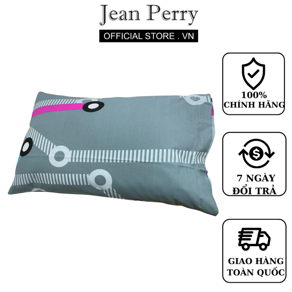 Áo gối nằm Jean Perry chất liệu cotton 40x60 cm 700003 màu ngẫu nhiên