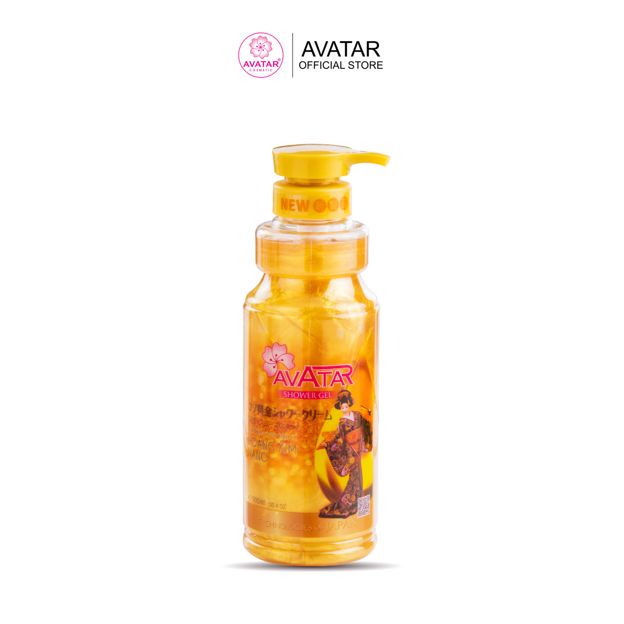 Sữa Tắm Hoàng Kim Nano Avatar 900ml