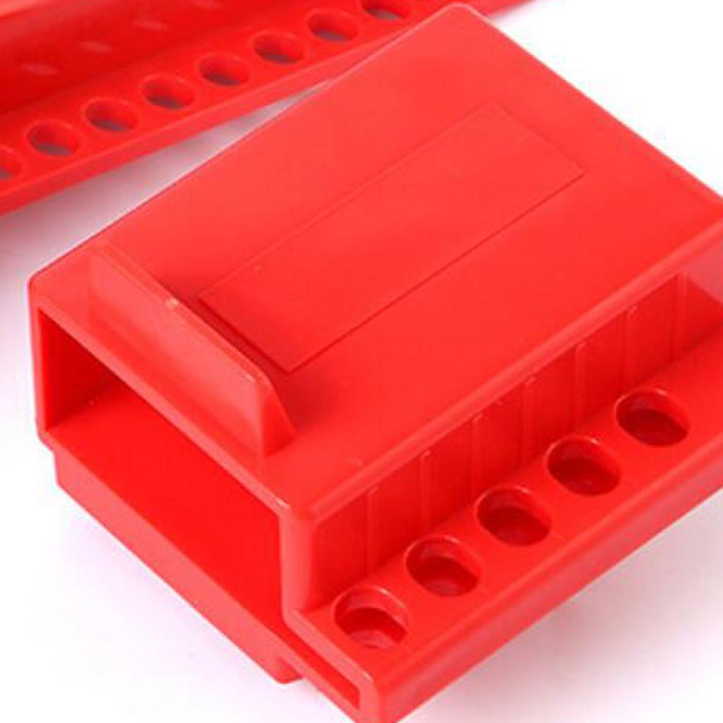 Butterfly Valve Lockout Standard , Red