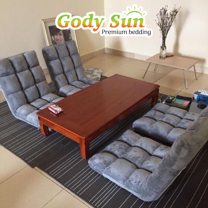 Ghế bệt ghế lười tựa lưng Tatami 5 cấp độ gập hàng loại 1
