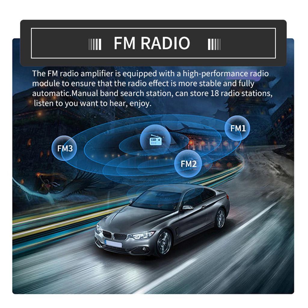 Digital Media Advanced Bluetooth Car Stereo Receiver w/AUX Audio Electronics