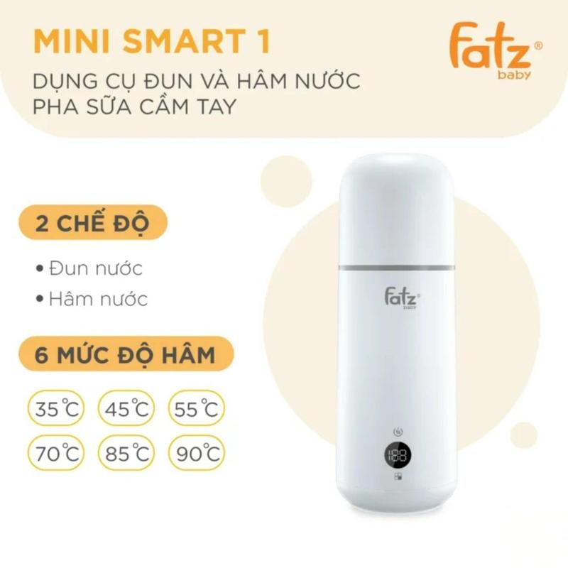 Bình Đun Nước Pha Sữa Di Động FATZBABY Các Dòng MINI SMART - Hàng Chính Hãng