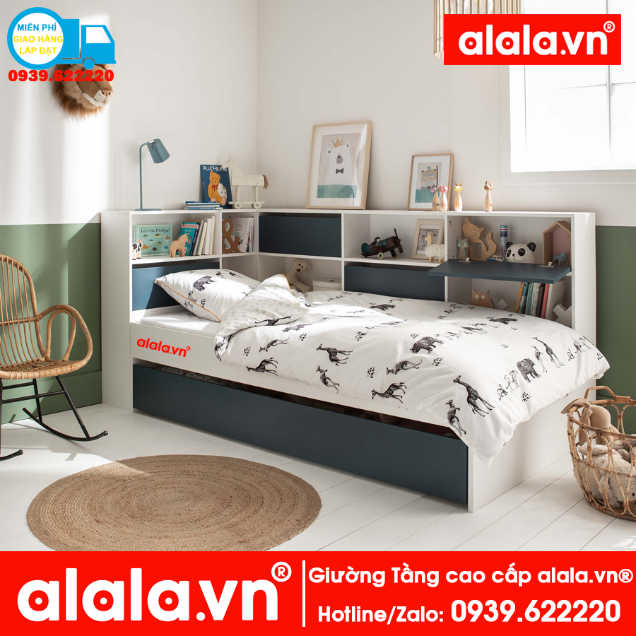 Giường tầng ALALA111 cao cấp - Thương hiệu alala.vn ( trên 1m2, dưới 1m)