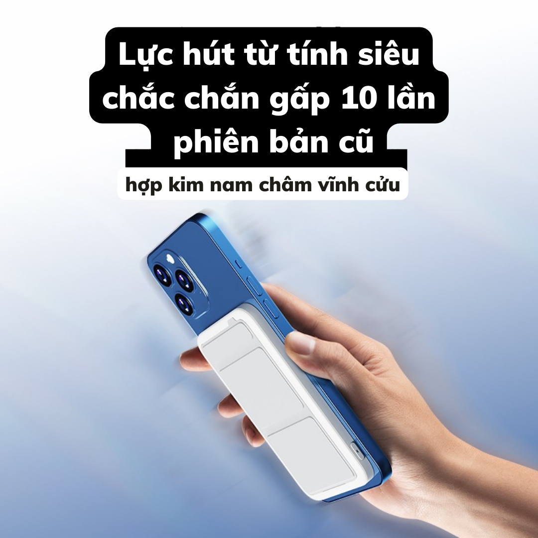 Pin Sạc Dự Phòng Không Dây 10000mah sạc nhanh PD 22.5W - Sạc dự phòng mini từ tính