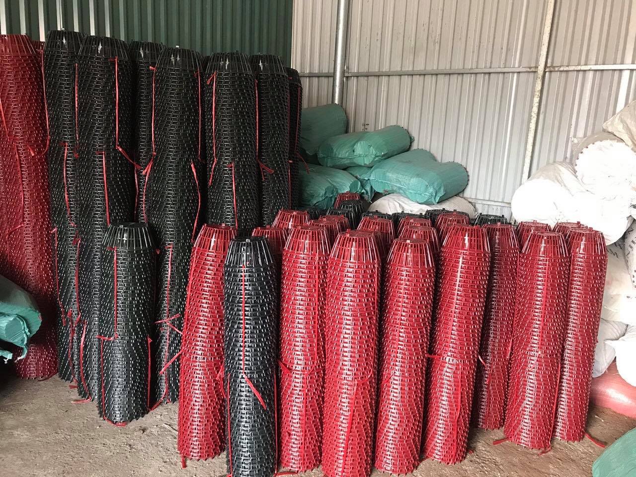 Set 10 chậu nhựa HD có nan phụ f20