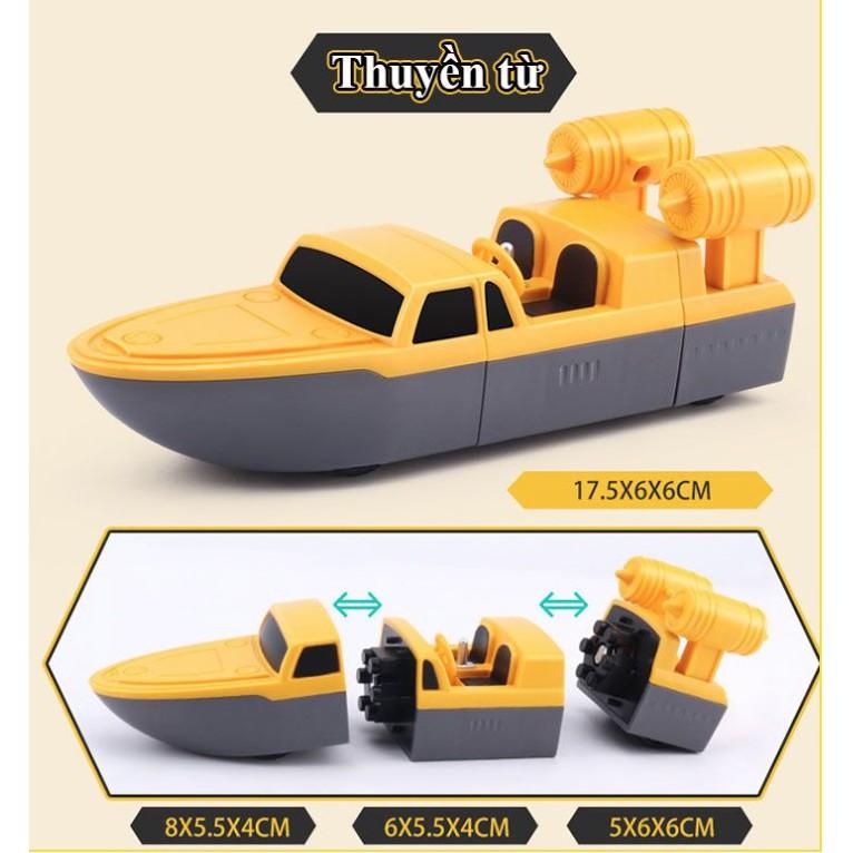 Đồ chơi lắp ráp Robot Magnetic CITY ENGINEERING 21 chi tiết - AsiaMart