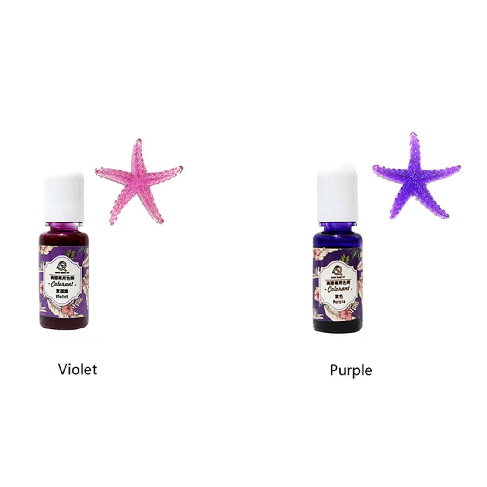 14x Epoxy Resin Pigment Liquid Epoxy Resin Dye Decoration 10ml Jewelry Making Colorant Liquid Pigment for Pendant Paint Bracelet Soap Crafts