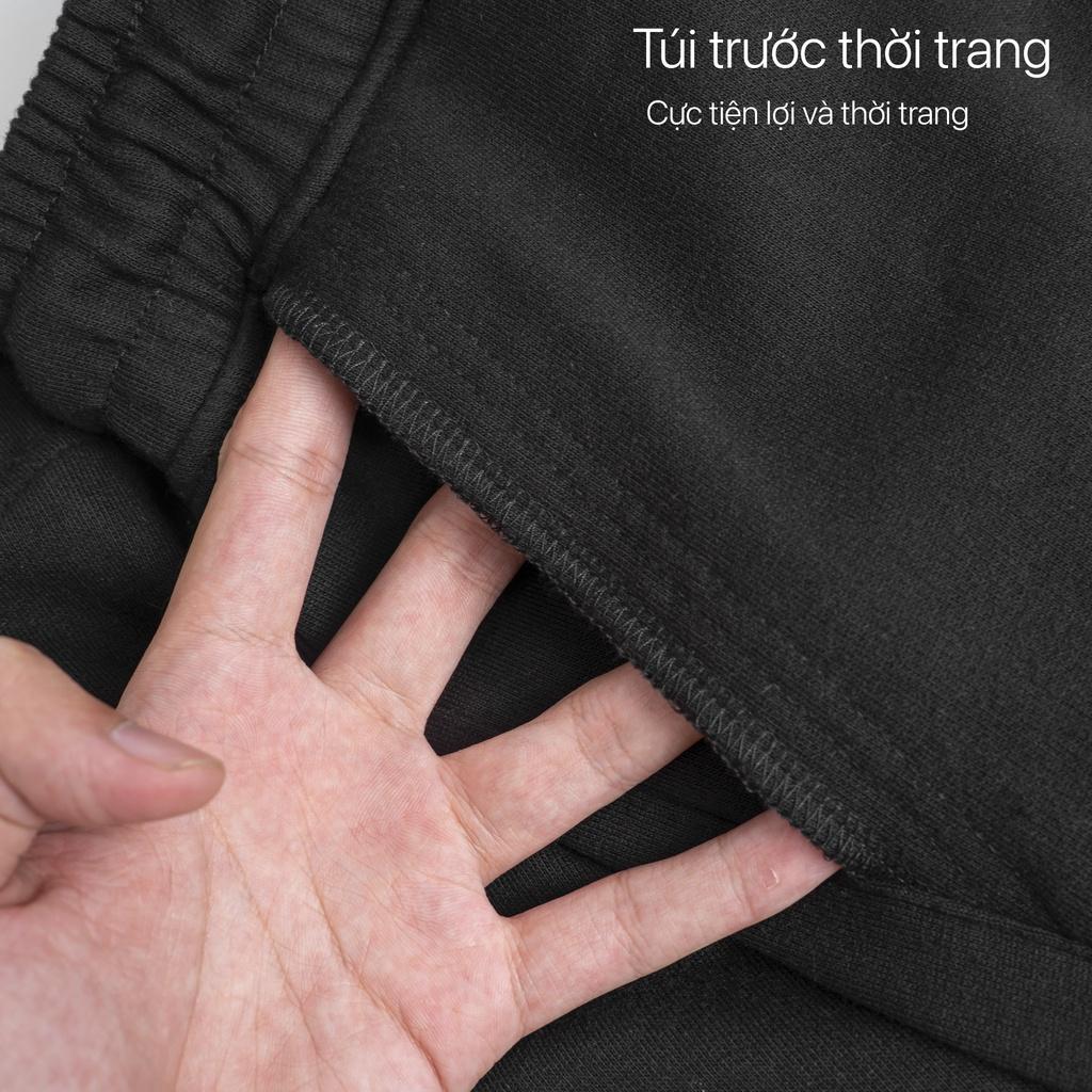 Quần short nỉ cao cấp BAMI HOME phong cách unisex dễ phối đồ QSN- 005