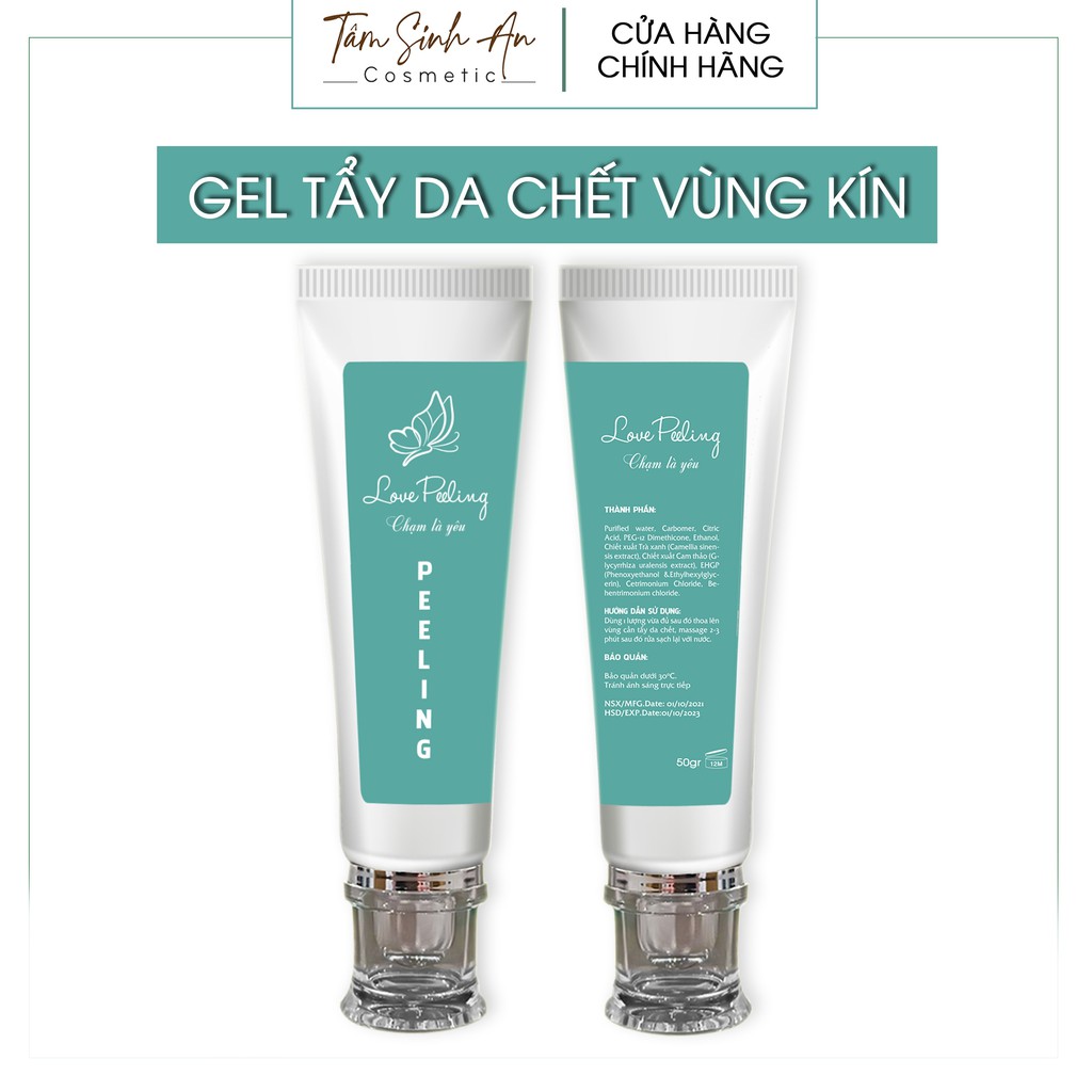 Kem Tẩy Tế Bào Chết Toàn Thân - LOVE PEELING - Tâm Sinh An Cosmetic