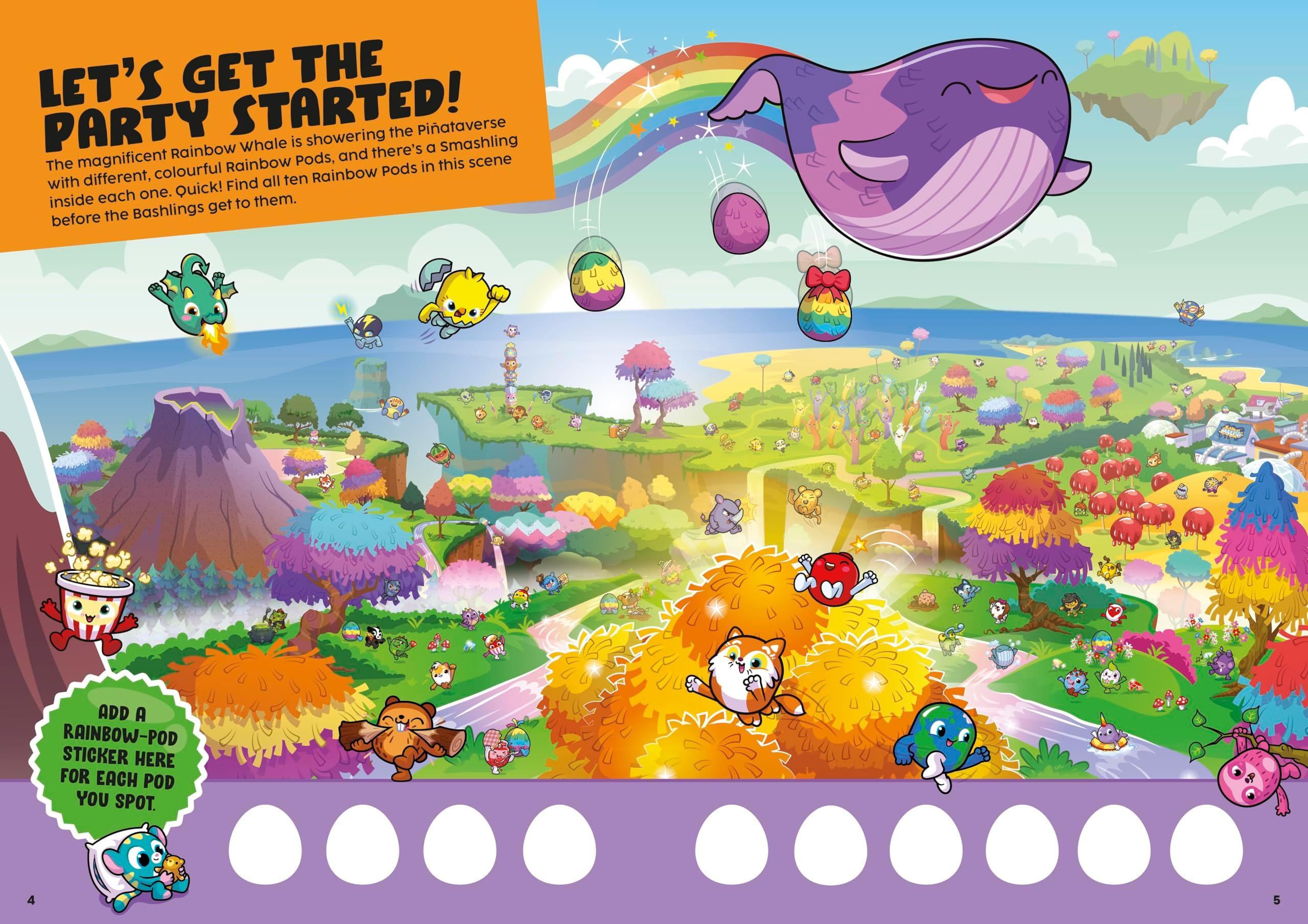 Sách ngoại văn: Piñata Smashlings - Super Stickers