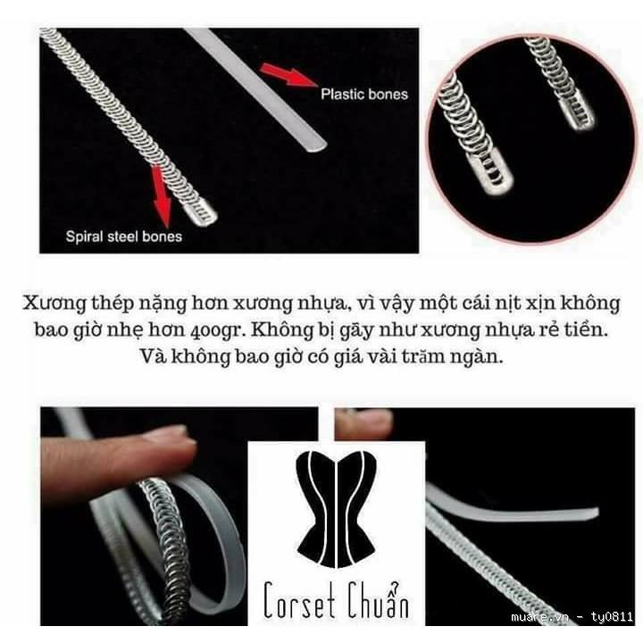 Đai nịt bụng Hy Lạp chuẩn 25 xương