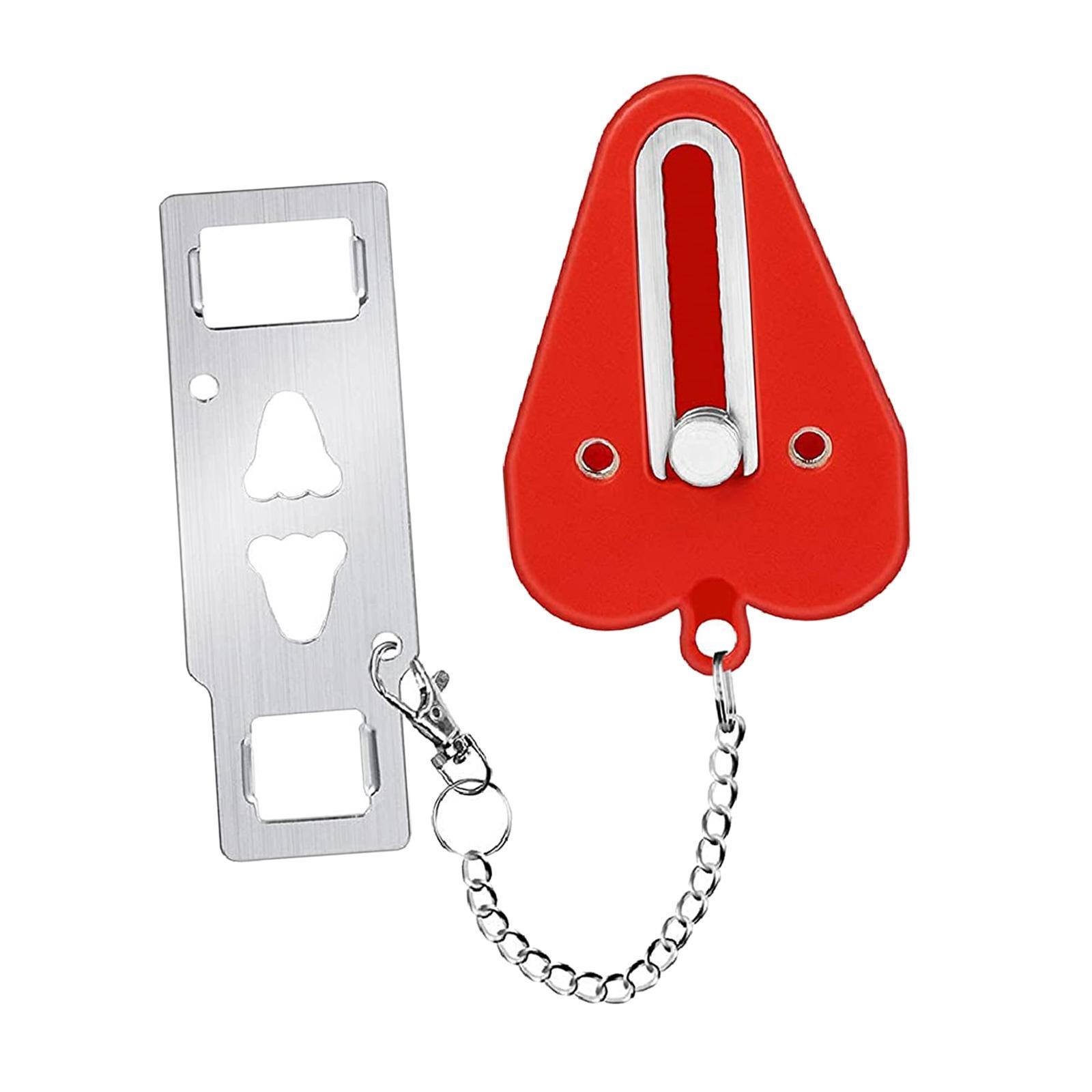 Anti- Security Portable Door Lock for Safety Personal No Drill Room