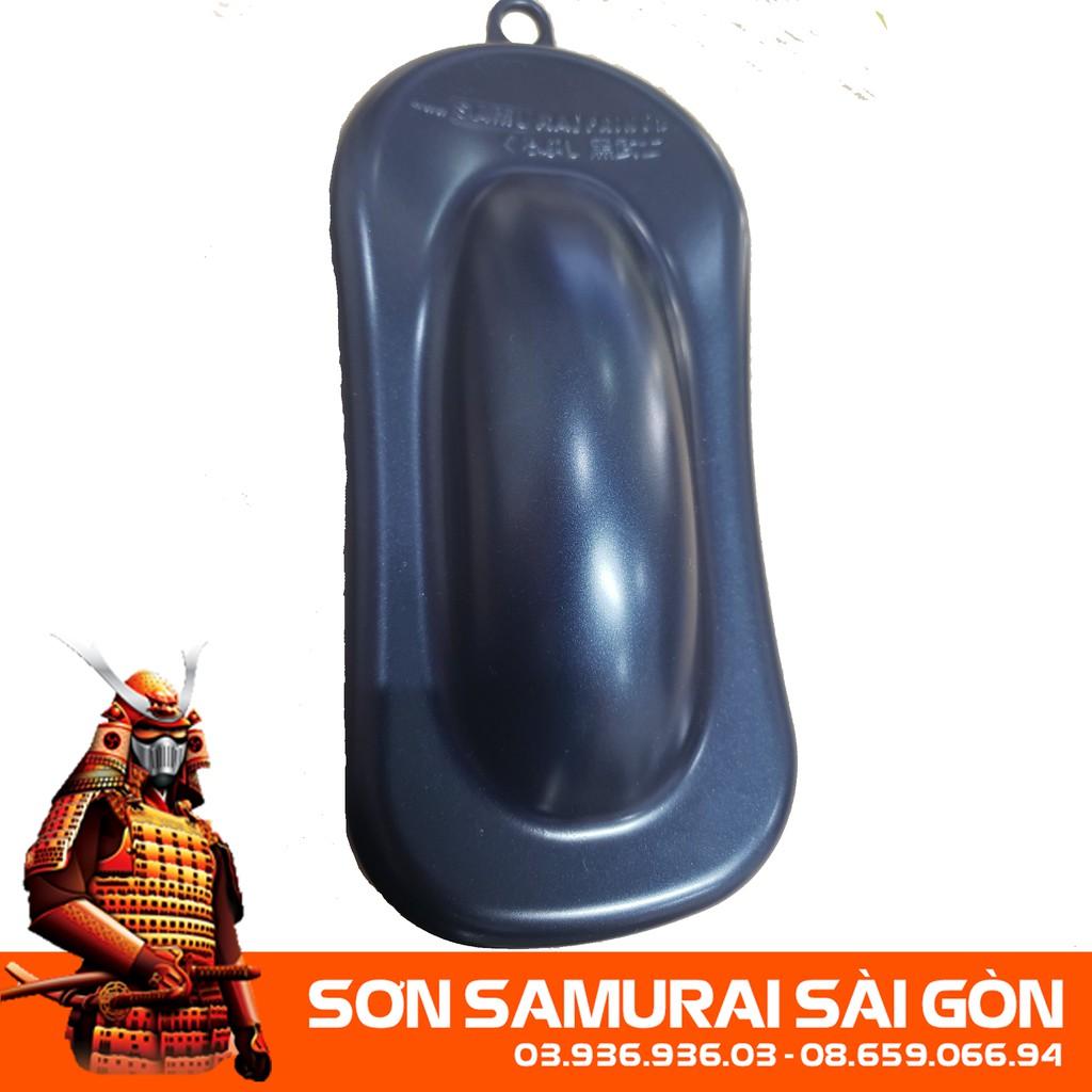 Sơn SAMURAI KUROBUSHI Y9494* MÀU XÁM ĐEN MỜ LOẠI chính hãng - Sơn phun xe máy SAMURAI SÀI GÒN