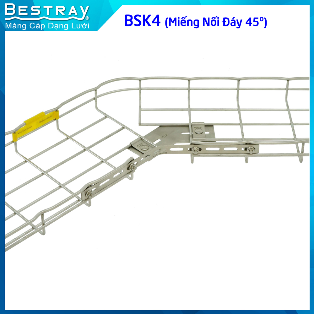 Miếng Nối Đáy 45 | Nối Máng Lưới Bestray | Bottom Splice Kit