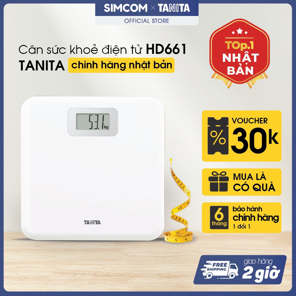 Cân sức khỏe điện tử Tanita HD-661