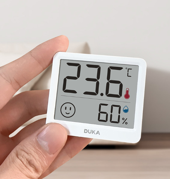 Nhiệt ẩm kế Sothing Duka TH mini, đo nhiệt độ, độ ẩm phòng, độ chính xác cao- Hàng chính hãng