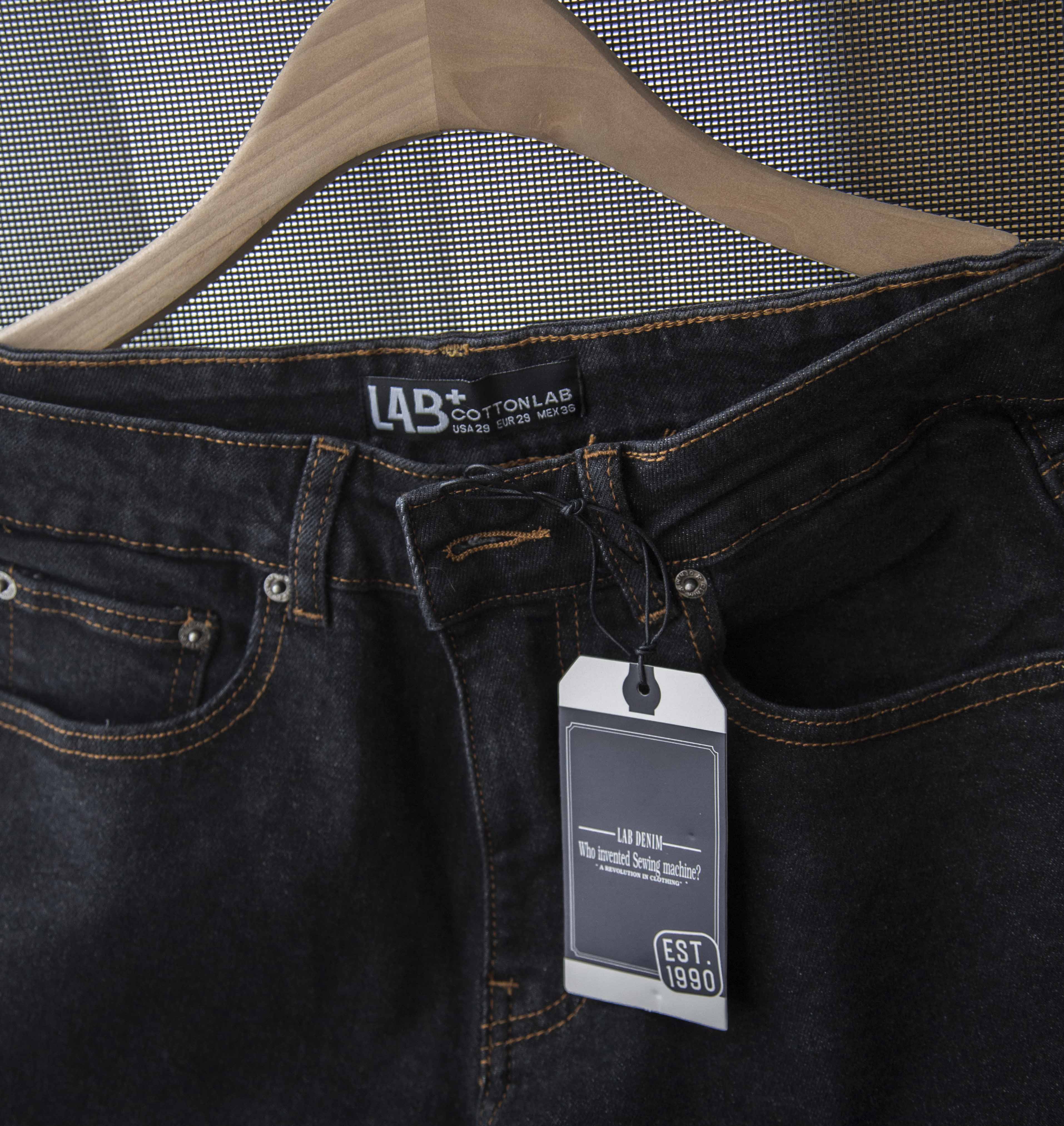 Quần short jean nam indigo cao cấp thương hiệu LAB - S2251