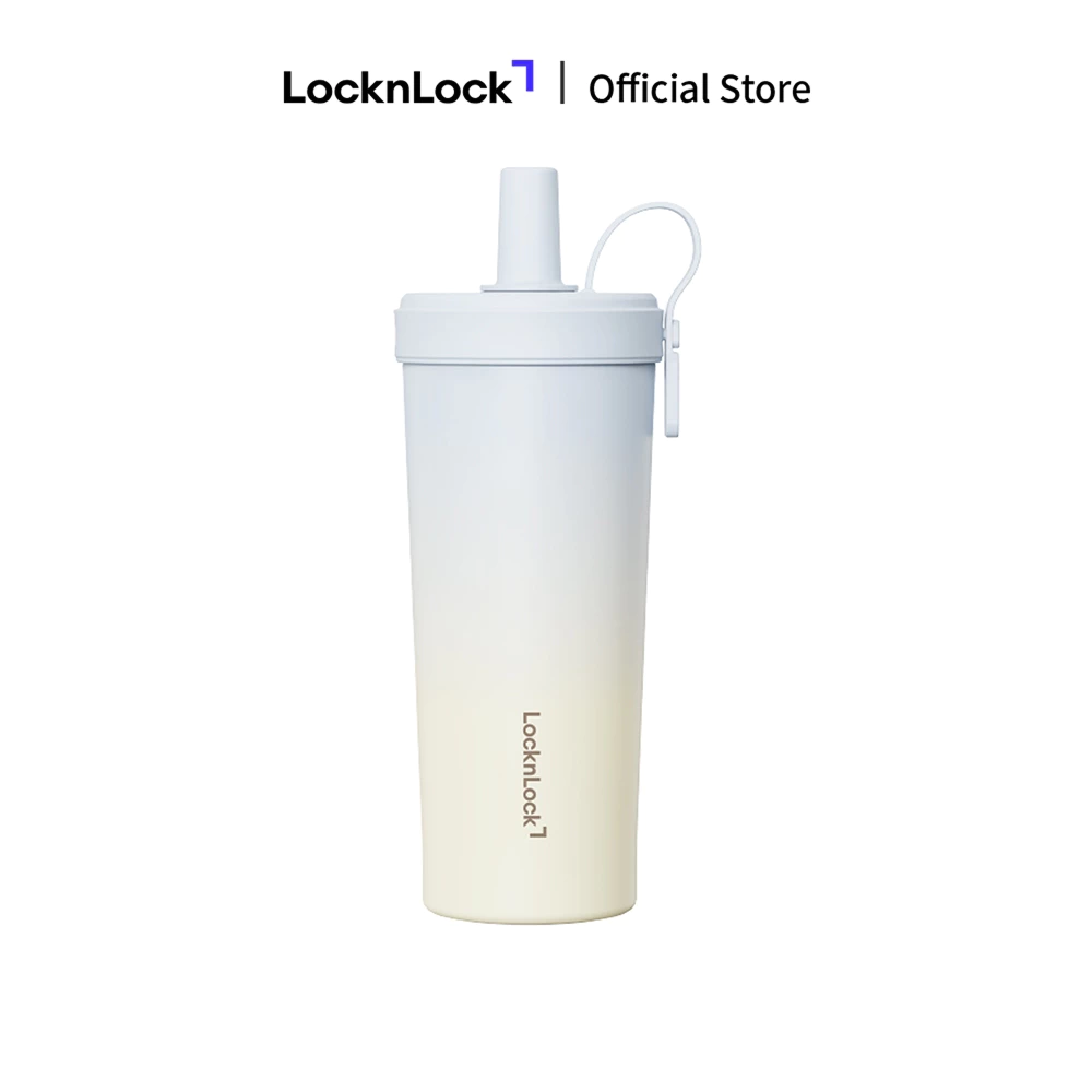 Bình Giữ Nhiệt Phủ Sứ LocknLock Ceramic Milk Tea Tumbler LHC4369 720ml, Hàng Chính Hãng, 3 Màu - JoyMall