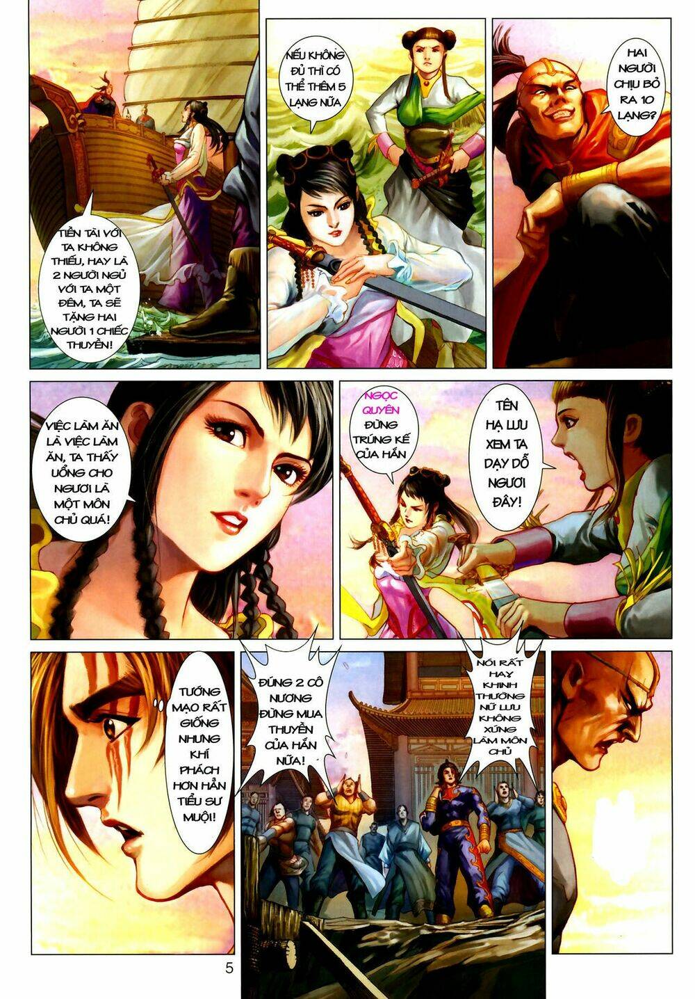 thần chưởng long kiếm phi chapter 4 5