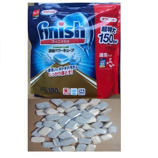 Tui Viên rửa bát finish 150 viên nhật