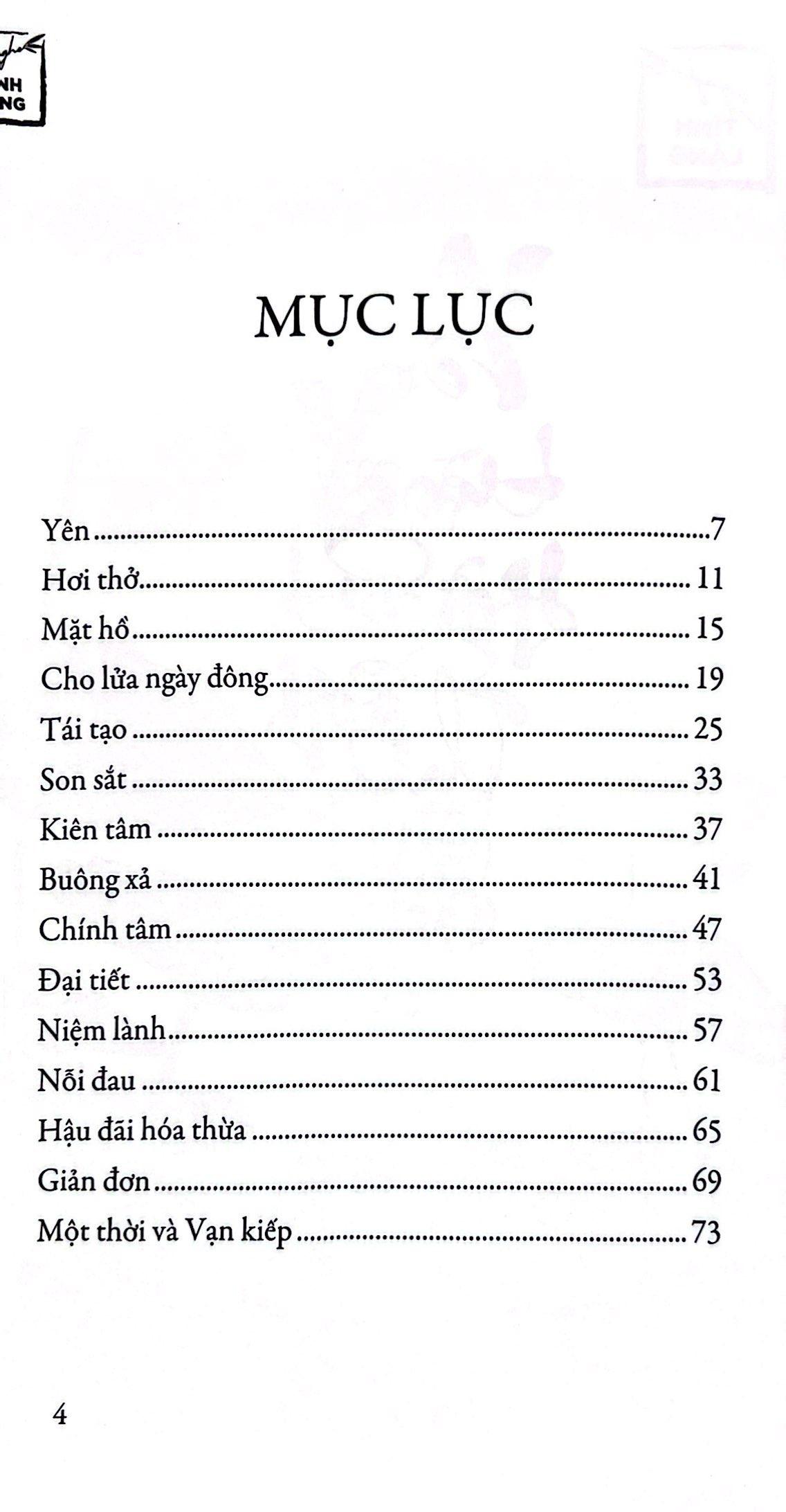 Yên Từng Hơi Thở