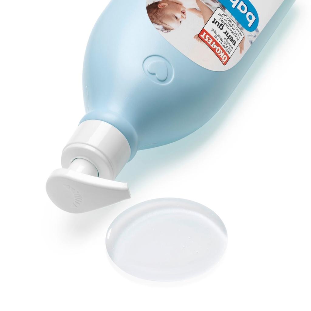 Sữa tắm gội trẻ em Babylove 2in1 cho da nhạy cảm, hương hoa dịu nhẹ không kích ứng, cay mắt - hàng nhập khẩu Đức