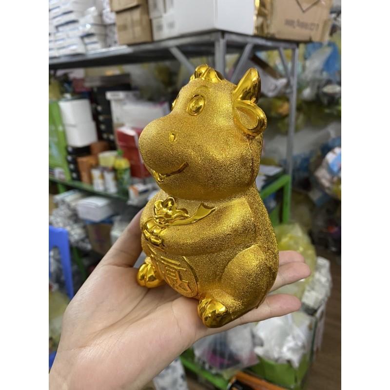 Trâu Vàng May Mắn Đựng Tiền Tiết Kiệm Cho Bé Mẫu Mới 2021