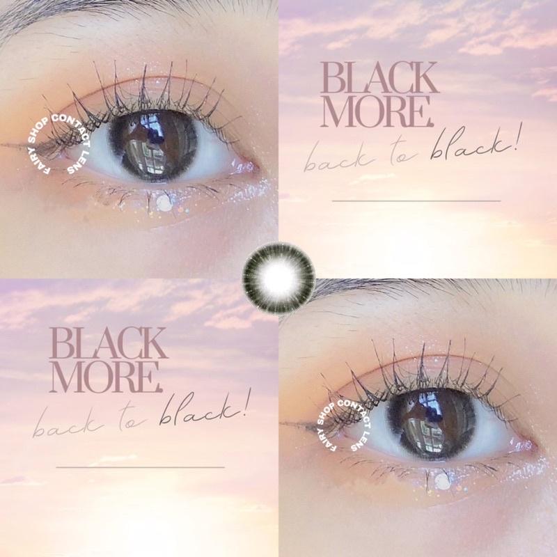 Áp tròng LATTE Black AMPA BLACK- Kính Áp Tròng FAIRY SHOP CONTACT LENS độ cận 0 đến 6