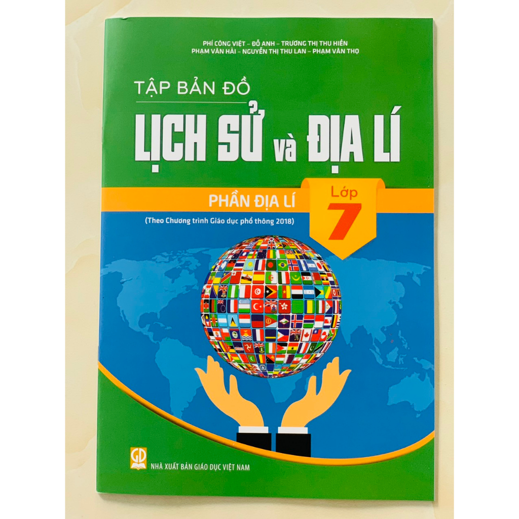 Sách - Tập bản đồ Lịch sử và Địa lí - Phần Địa lí lớp 7