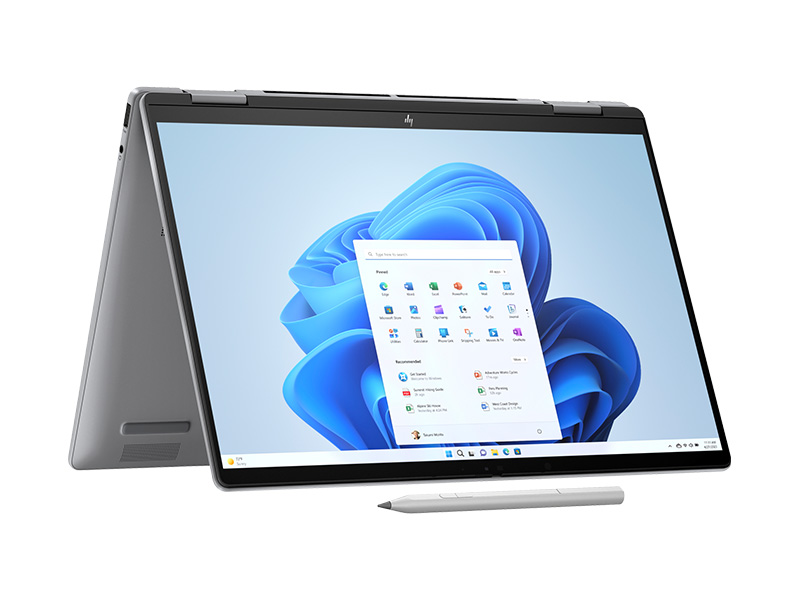 Laptop HP Envy X360 14-fc0086TU (A19BWPA) (Ultra7 155U/32GB RAM/512GB SSD/14 2.8K Cảm ứng/Bút/Win11/Bạc) - Hàng Chính Hãng