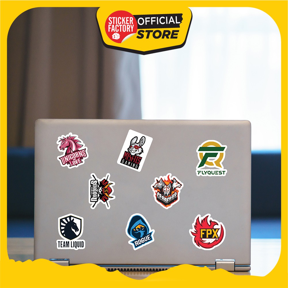 Esport Logo - Set 30 sticker hình dán