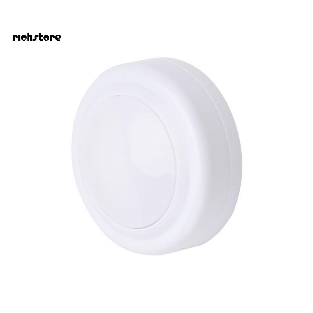 Bộ 6 Đèn Led Chạy Bằng Pin 16 Màu Có Điều Khiển Từ Xa
