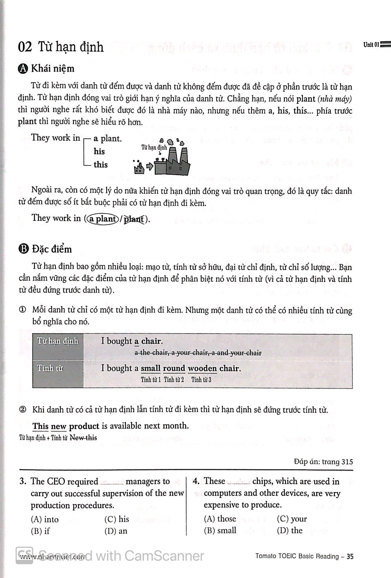Sách Tomato Toeic Basic Reading