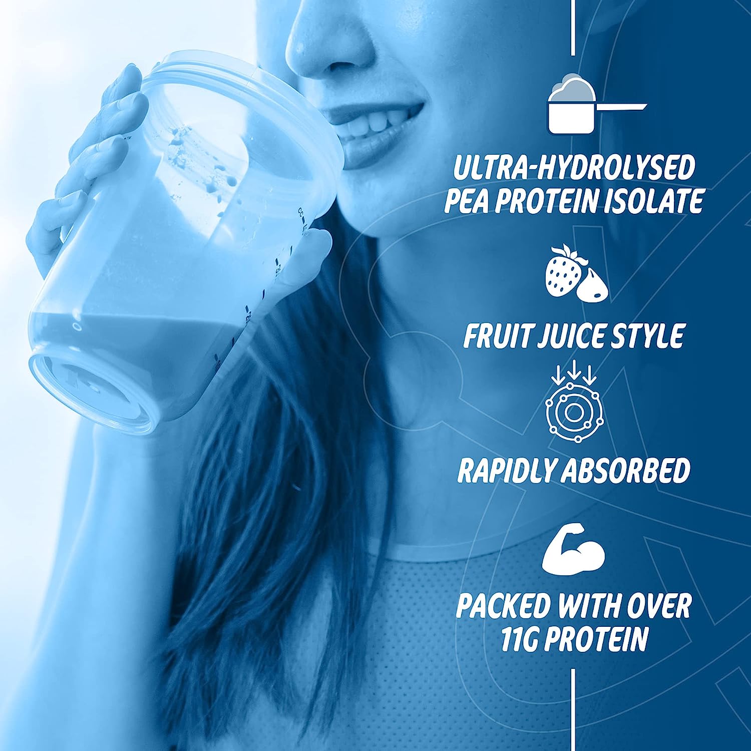 Clear Vegan Whey Protein Hydrolysed Pea Protein Isolate Sữa Tăng Cơ Thuần Chay Applied Nutrition
