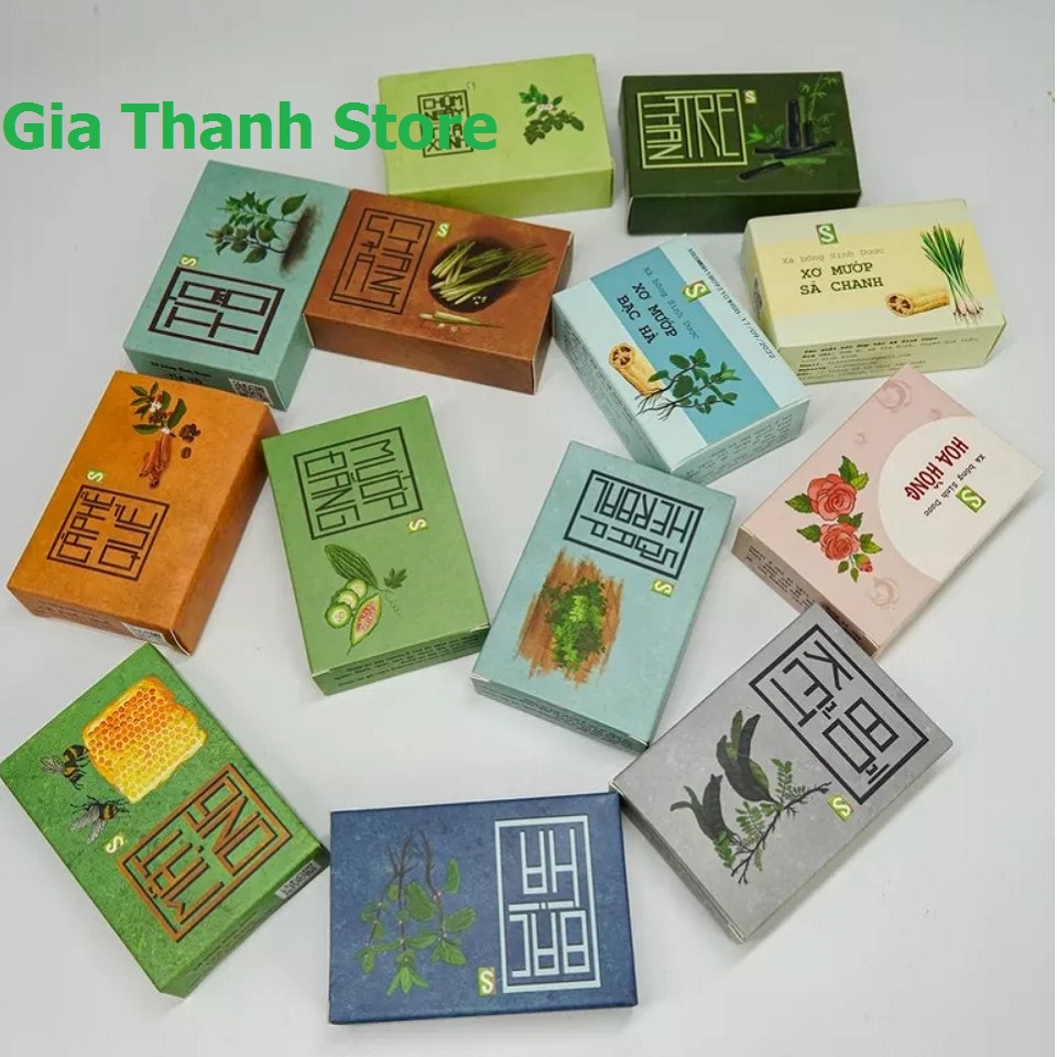 COMBO 3 XÀ BÔNG SINH DƯỢC 100% THIÊN NHIÊN , MÙI NGẪU NHIÊN, TẶNG TÚI LƯỚI TẠO BỌT VÀ XƠ MƯỚP
