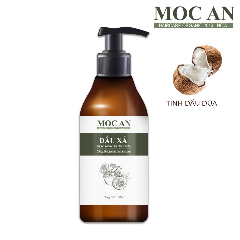 [XDB300] Dầu Xả Dừa Bưởi Non [300ML] Mộc Ân Haircare