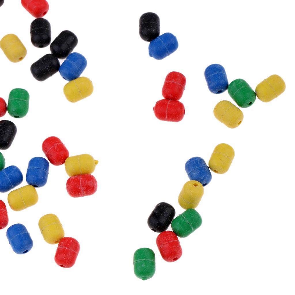 2-8pack 100Pcs Carp Bait Soft Beads Sea Fishing Lure Floating Beads Float Tackle