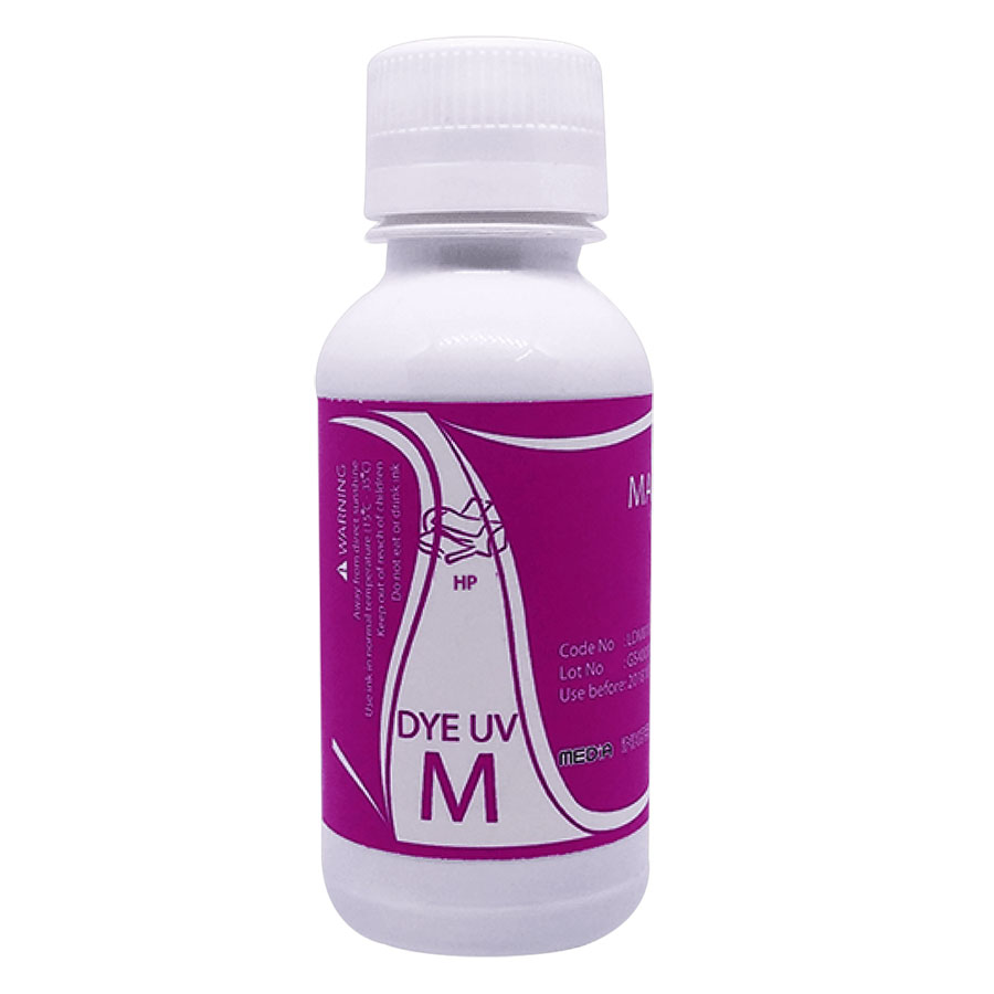 Mực In Màu Media Màu Hồng Cho Máy In HP 100ml  - Hàng chính hãng