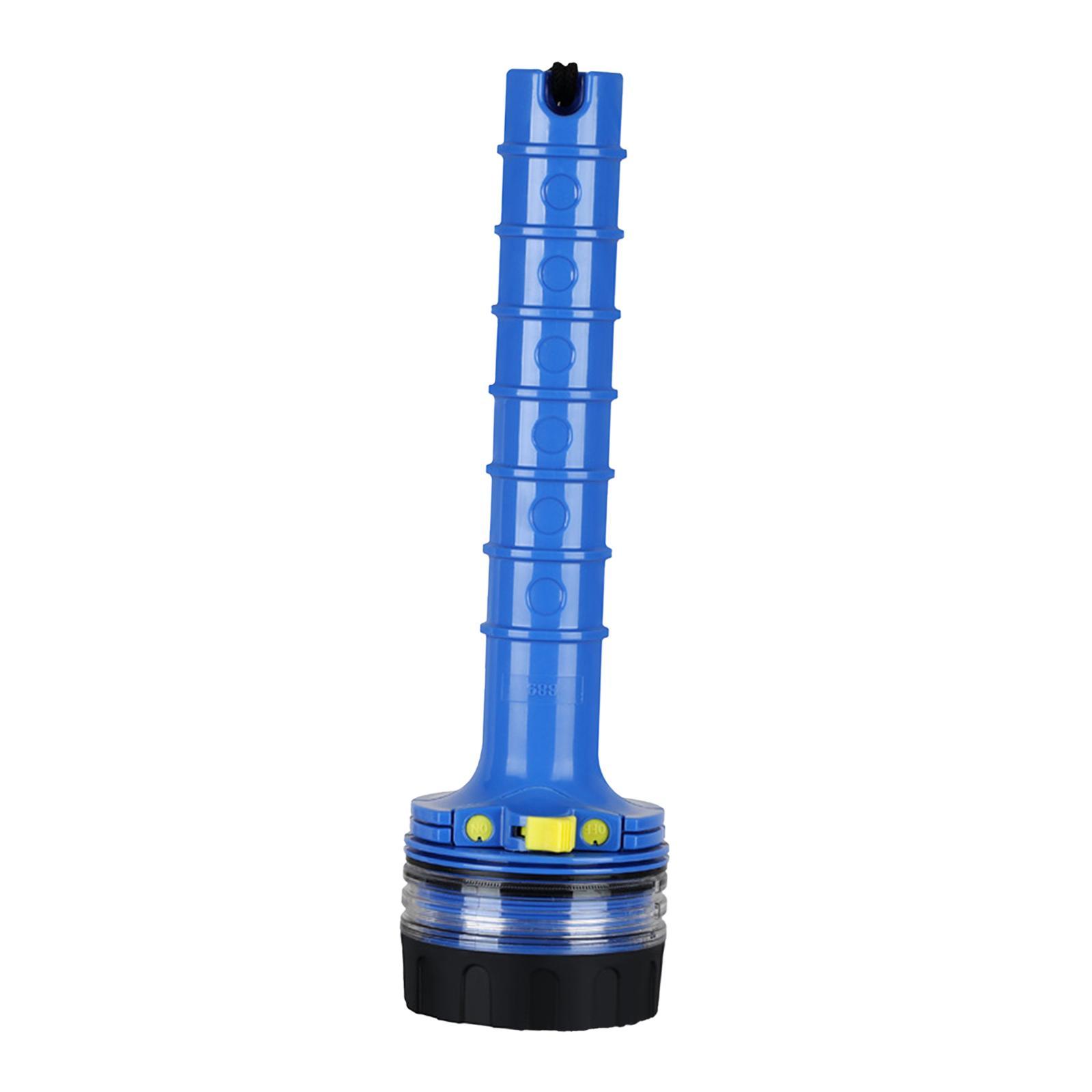 Scuba Diving Flashlight, Waterproof Dive Torch, Handheld Bright LED Torch Light Underwater Light for Night Snorkeling, Underwater Activities
