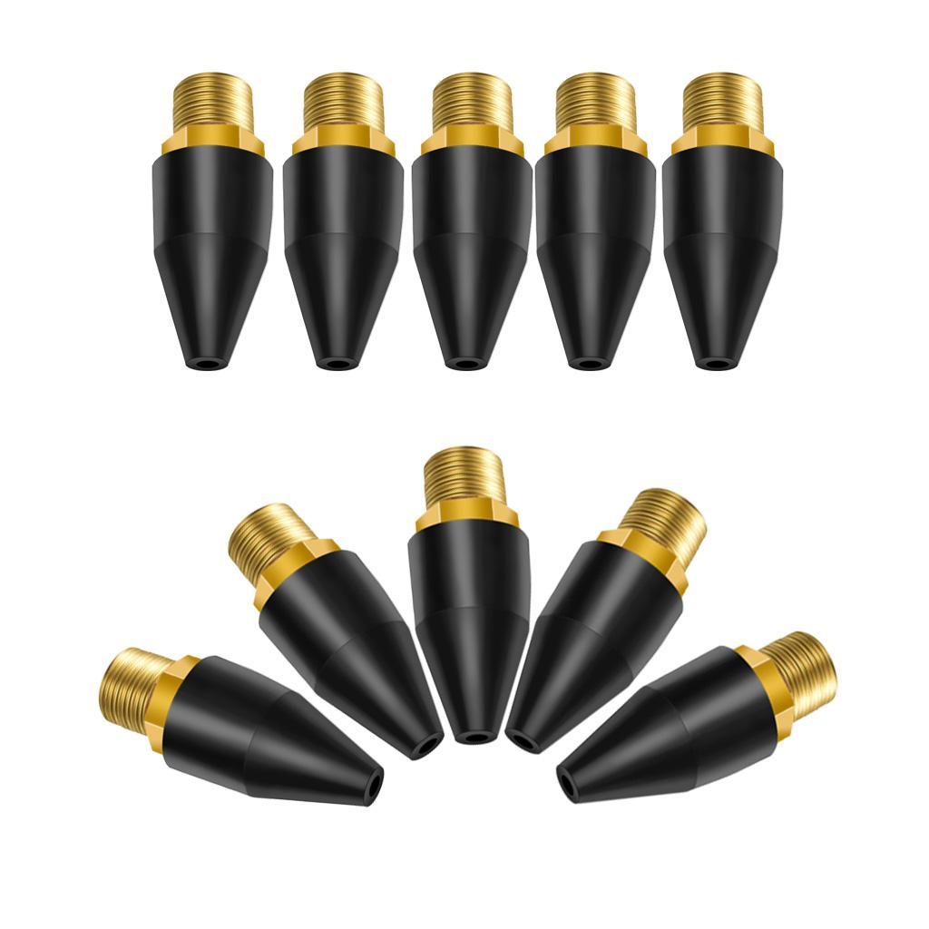 Rubber / Brass Tip for Air Blow 1/8 Inch NPT Male -