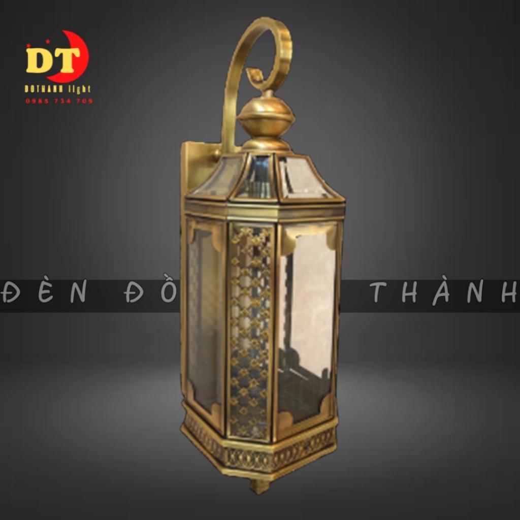 Đèn tường đồng kính ngoài trời cao cấp,hiện đại HTLQ TDK