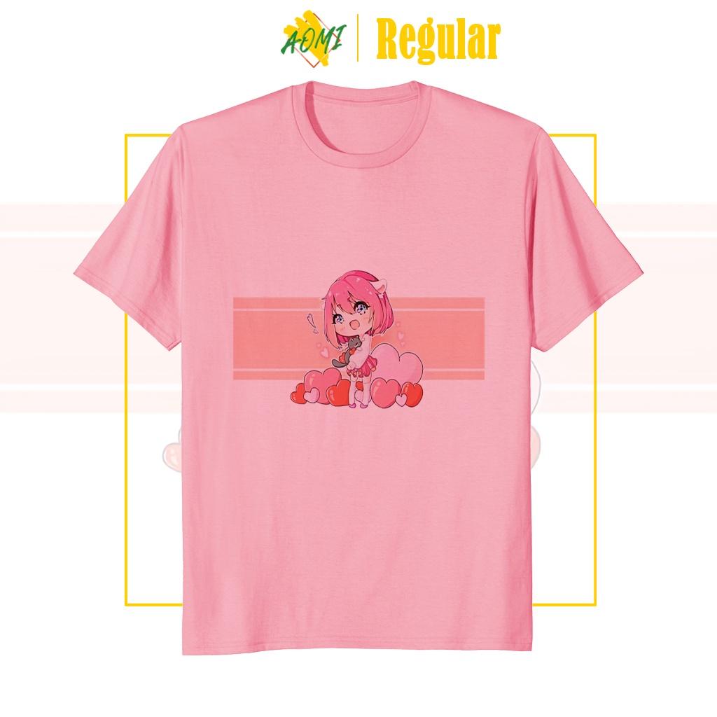 ÁO THUN UNISEX TIMMY PINK PHÔNG NAM NỮ GIA ĐÌNH CẶP ĐÔI CÓ SIZE TRẺ EM AOMIVN